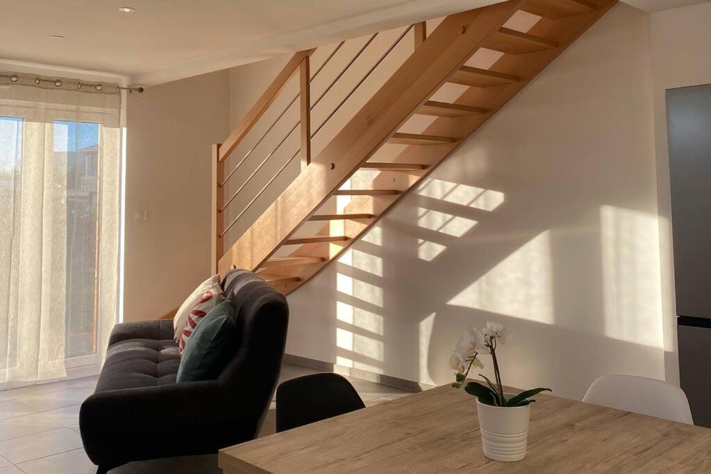 Appartement Dans Une Grange Renovee Straatsburg Buitenkant foto